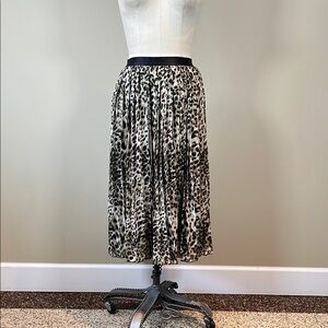 Ardene Leopard Print Midi Skirt